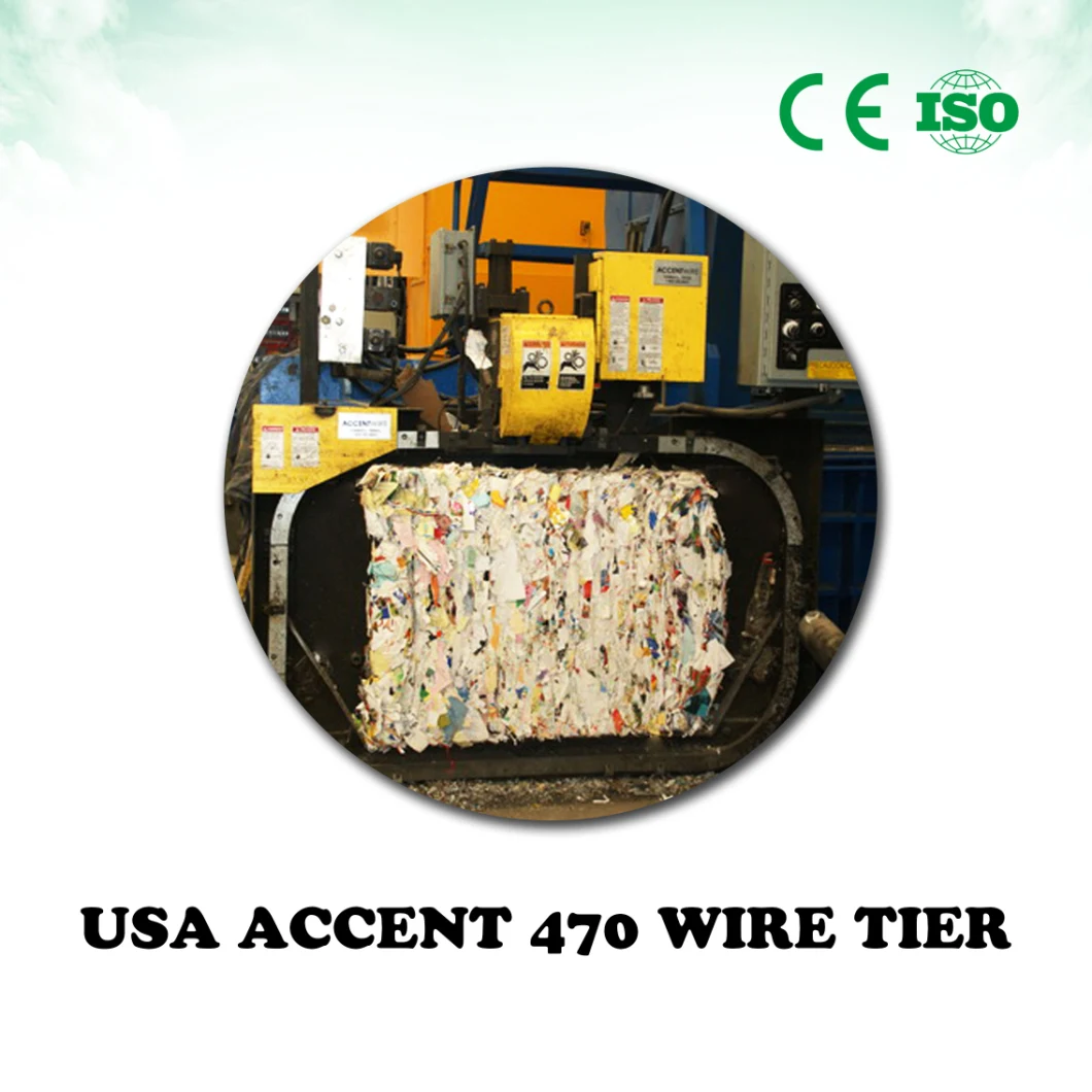 Automatic Horizontal Two RAM Baler for Waste Plastic Pet Bottle