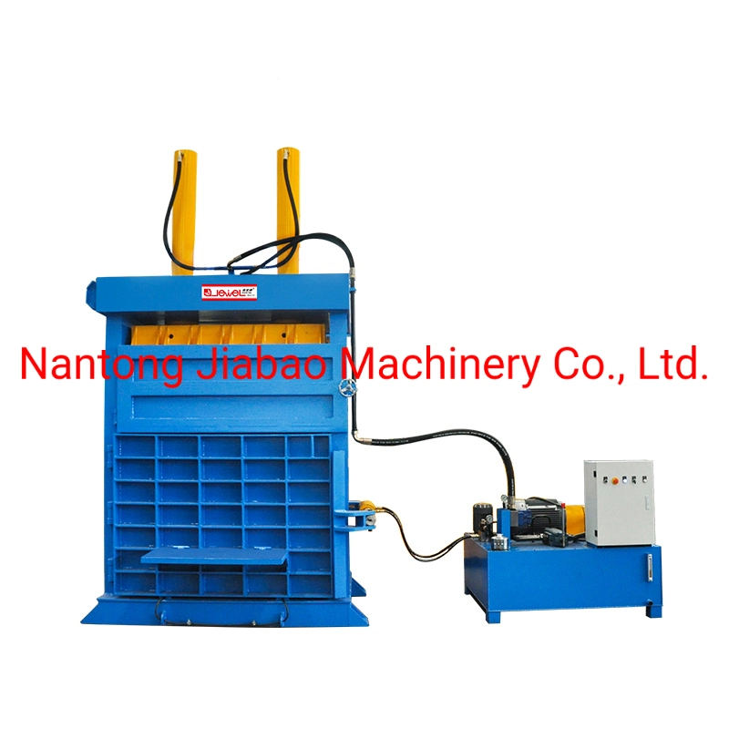 Jewel Machinery Hot Sale Hydraulic Waste Tyres Press Baler Machine