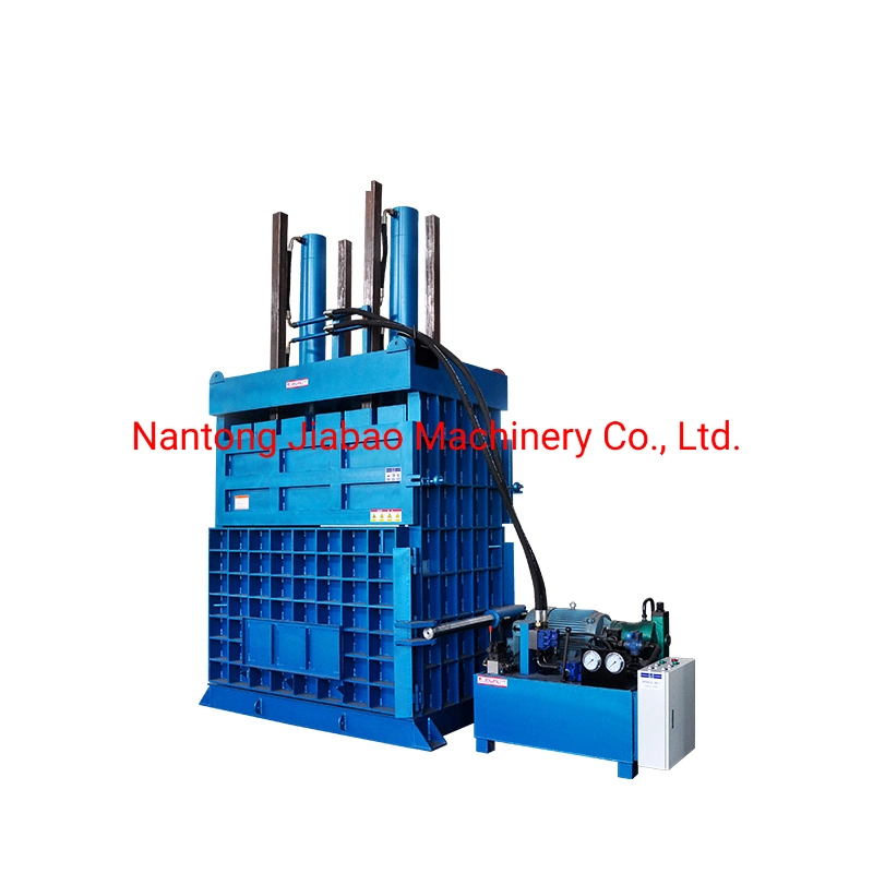 Jewel Brand Factory Supply CE Certified Vertical Hydraulic Tyre Baler